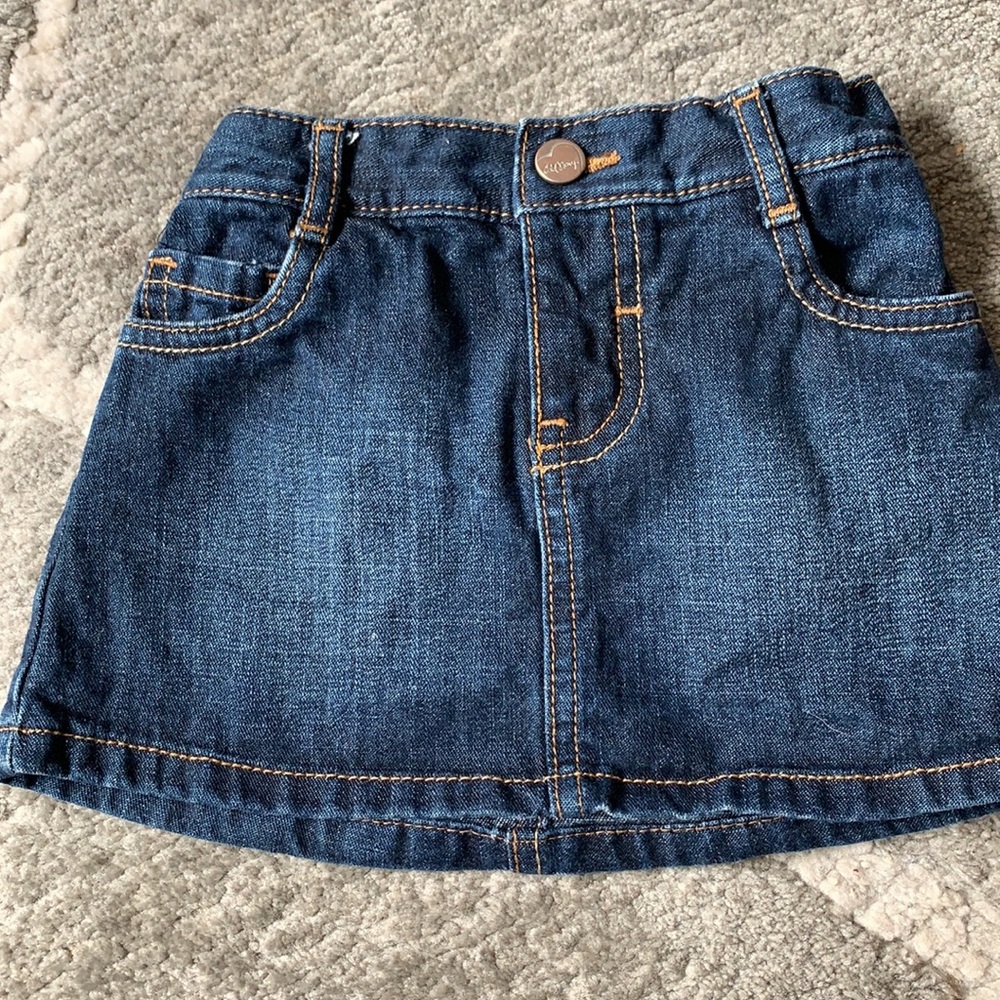 Old Navy Toddler Leggings and Jean Skirt NWT size 2T - Picture 6 of 9